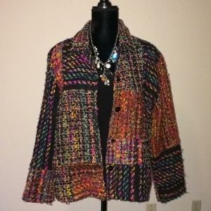 Jacket, tank, 2 pair pants and necklace $25